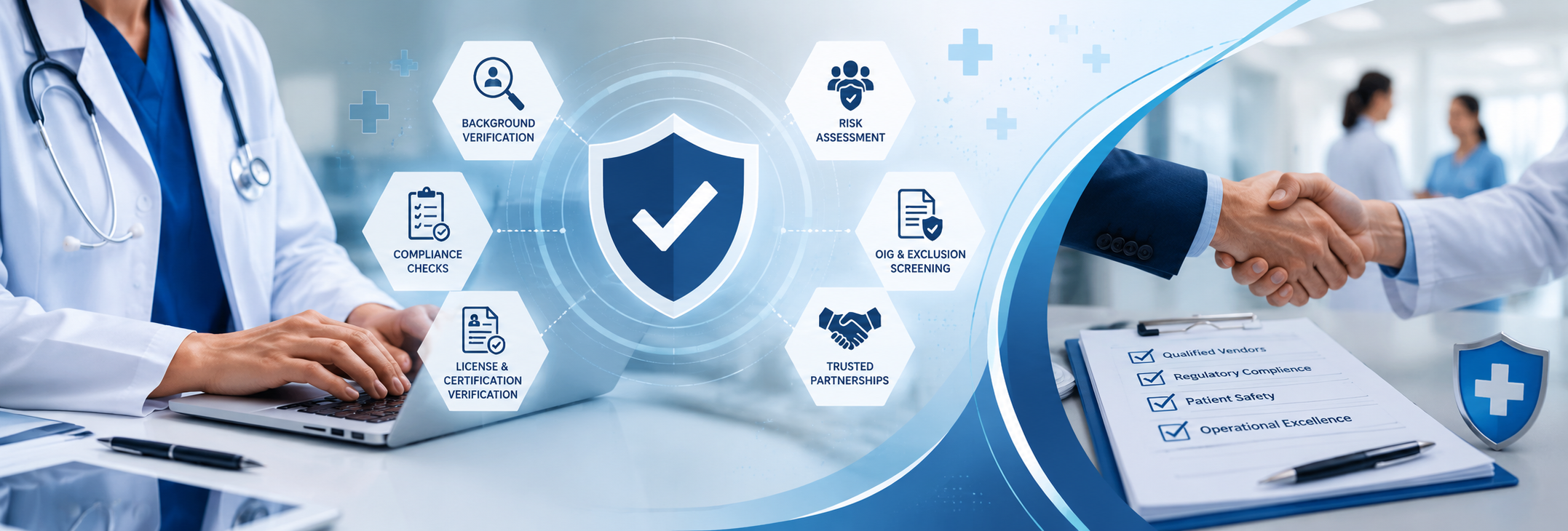 Venops sanction checks and exclusion screening for healthcare organizations